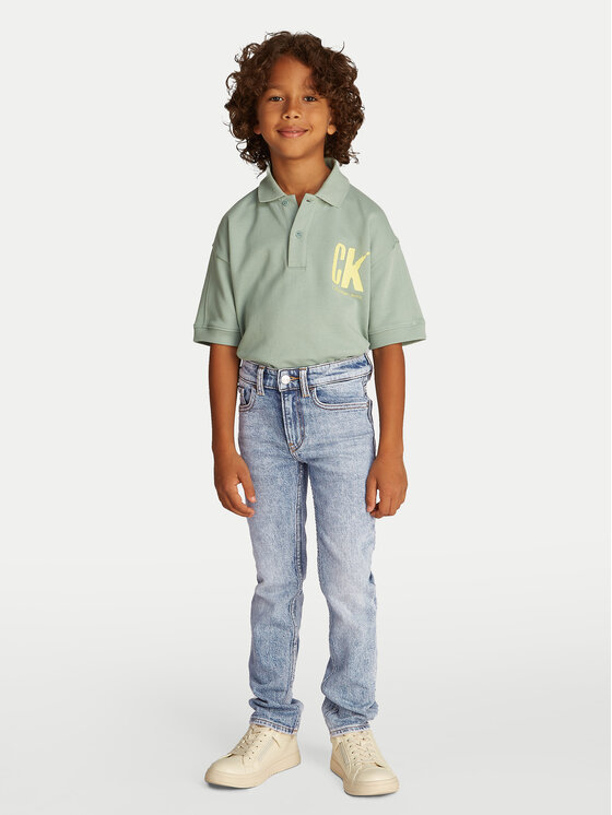 Calvin Klein Jeans Calvin Klein Jeans Blugi IB0IB02475 Albastru Slim Fit
