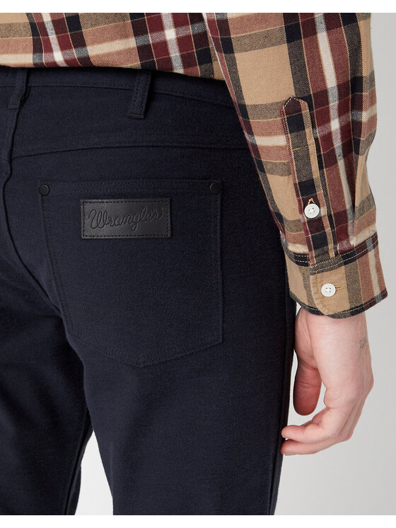 Wrangler Wrangler Pantaloni di tessuto GREENSBORO Nero Straight Fit