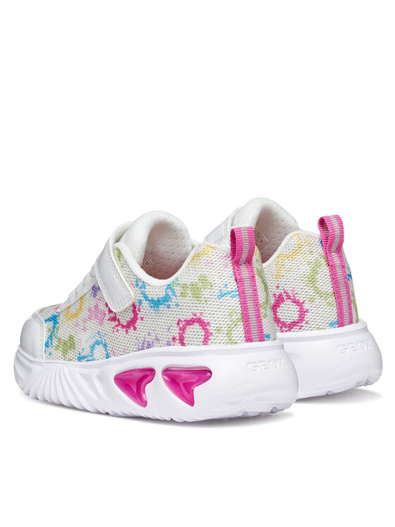 Geox Geox Sneakersy J Assister Girl J45E9B 0GFHH C0653 M Biały