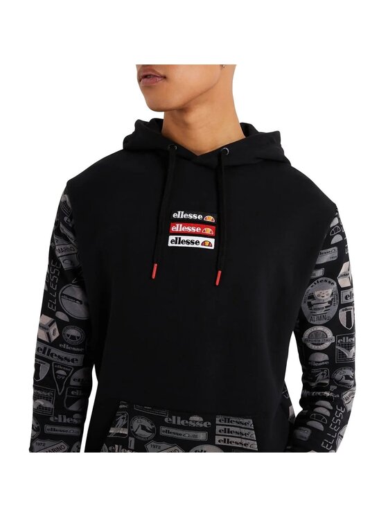 Ellesse Ellesse Felpa ENDOL OH HOODY Nero Regular Fit