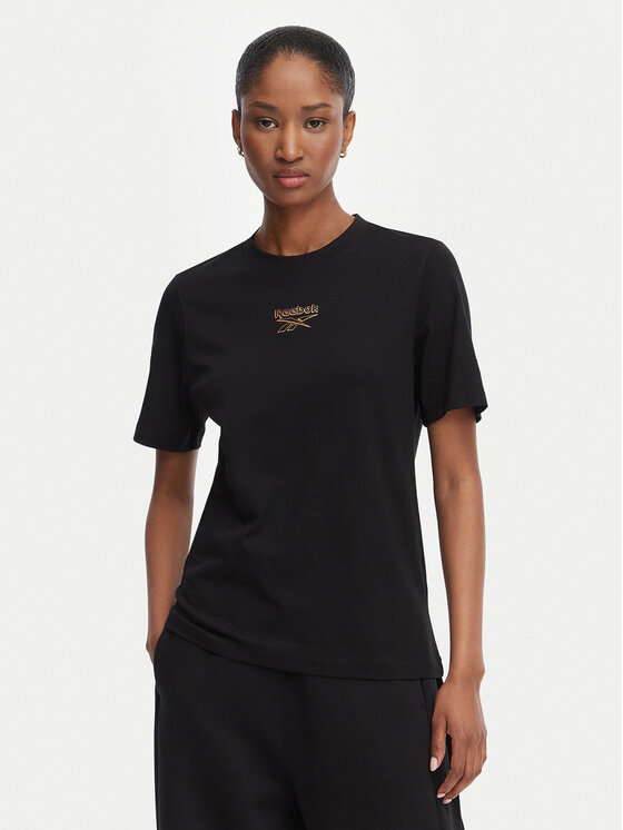 Reebok Tricou Nikolina RK25708CCW Negru Regular Fit