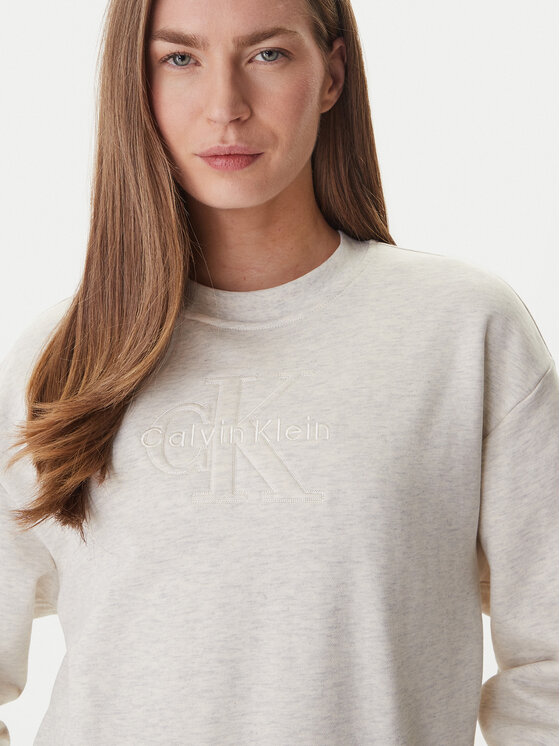 Calvin Klein Jeans Calvin Klein Jeans Mikina LV047F204G Béžová Regular Fit