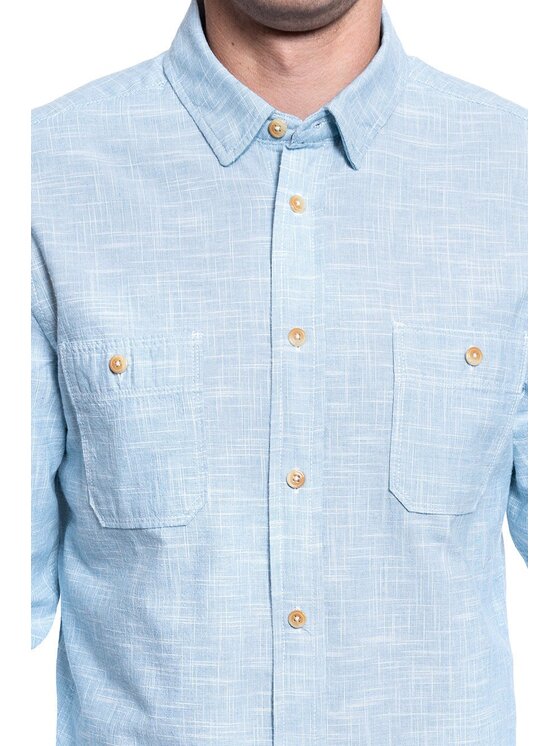Mustang Mustang Camicia CLEMENS BDC FIL Blu Regular Fit