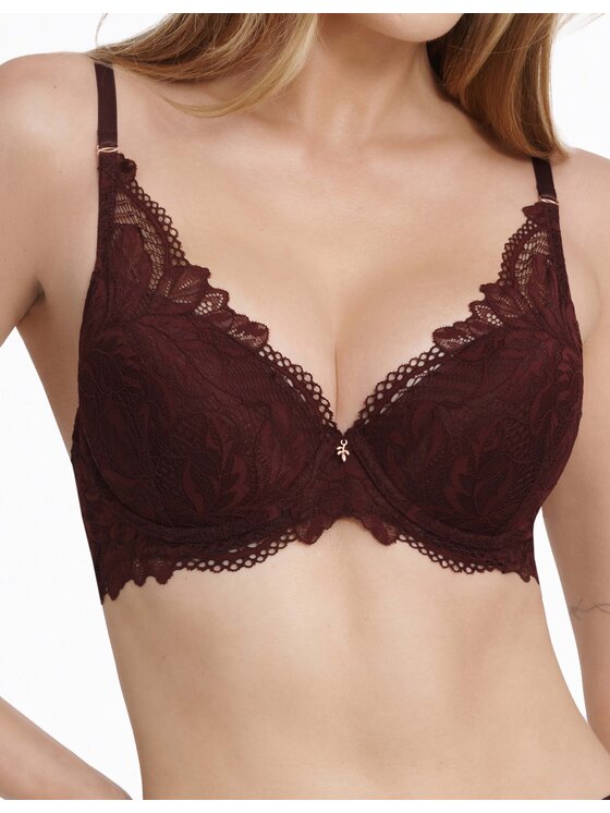 Esotiq Esotiq Biustonosz push-up 40905 Brązowy