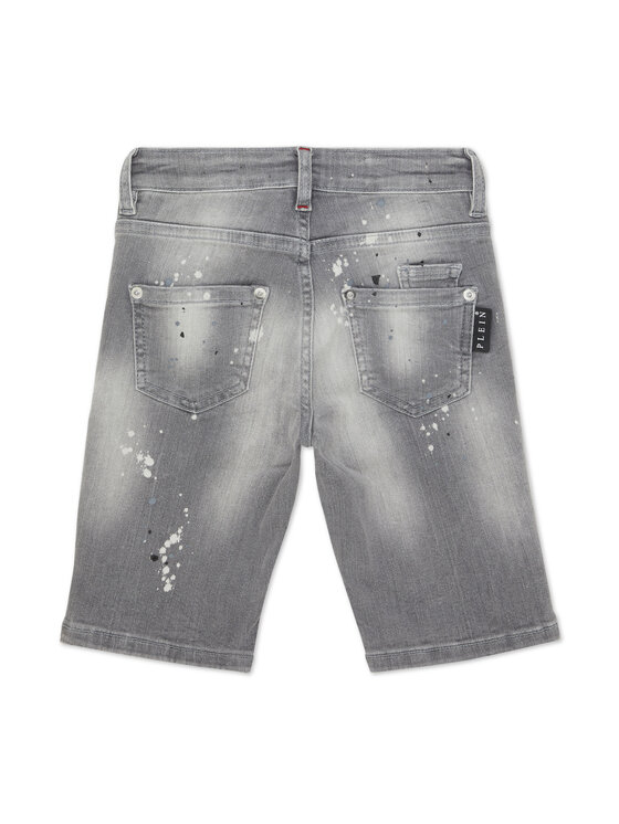 PHILIPP PLEIN PHILIPP PLEIN Jeansy 28133 Szary Straight Fit