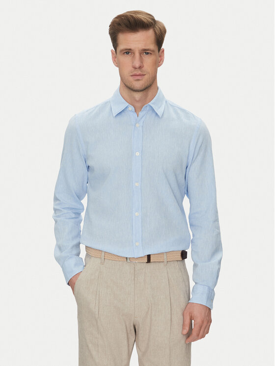 JOOP! Jeans JOOP! Jeans Košeľa 15 JJSH-92Hanson2K-W 30045977 Modrá Regular Fit
