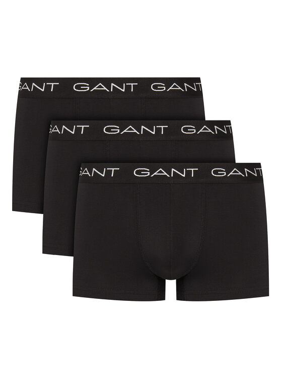 Gant Komplet 3 par bokserek 900023003 Czarny