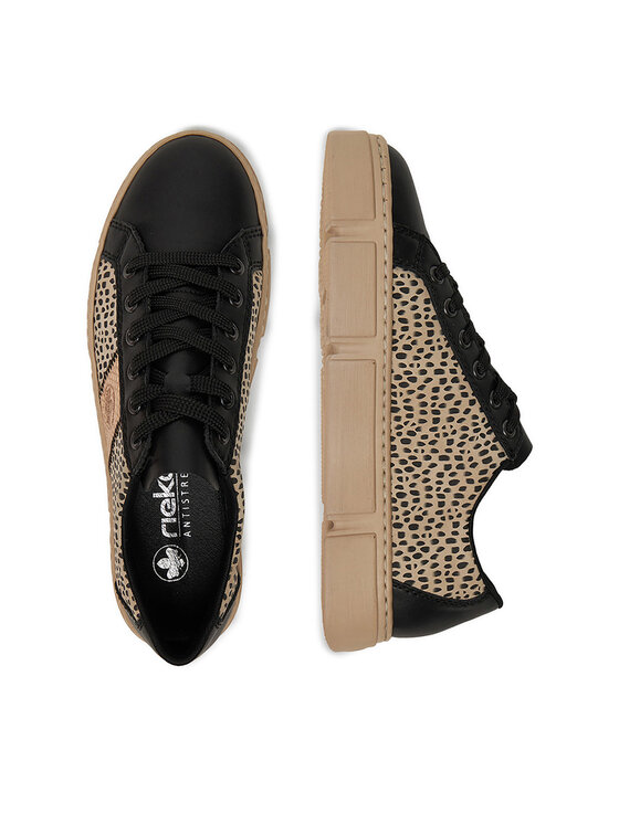 Rieker Rieker Sneakersy N5910-62 Czarny