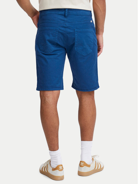 Blend Blend Medžiaginiai šortai 20716713 Tamsiai mėlyna Slim Fit