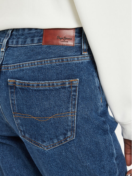 Pepe Jeans Pepe Jeans Jeansy PL204730 Granatowy Straight Fit