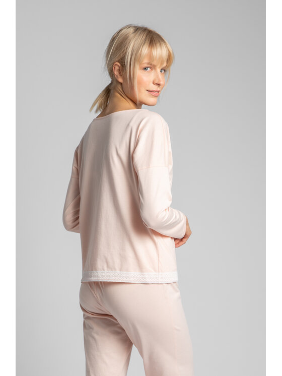 LaLupa LaLupa Piżama LA142 Fioletowy Comfort Fit