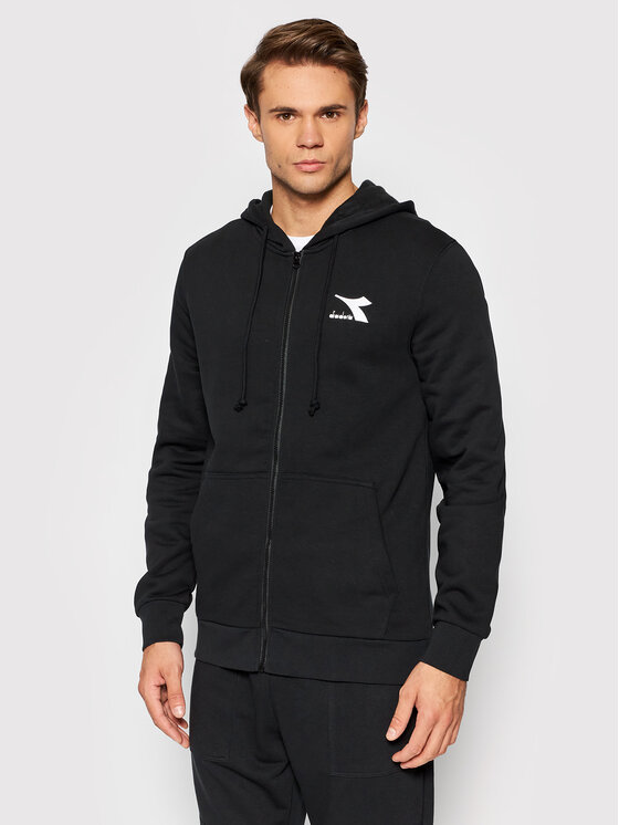 Felpa Core 102.177762 Nero Regular Fit