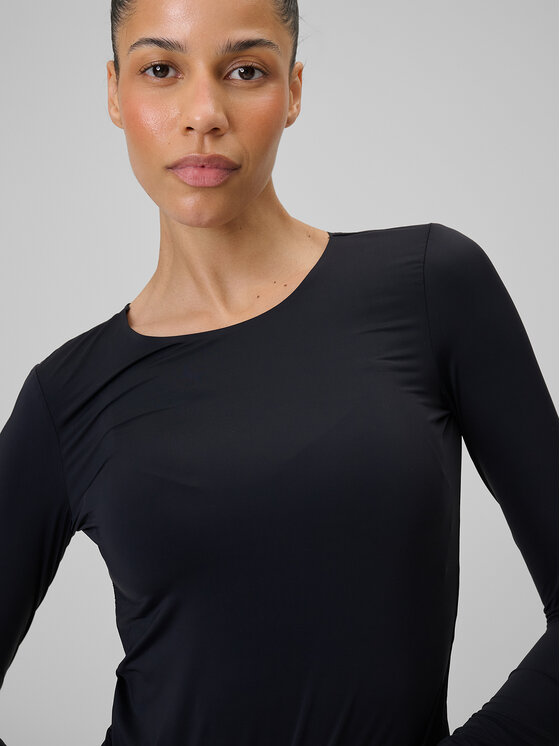 4F 4F Koszulka techniczna SOLAR PUNK Czarny Slim Fit