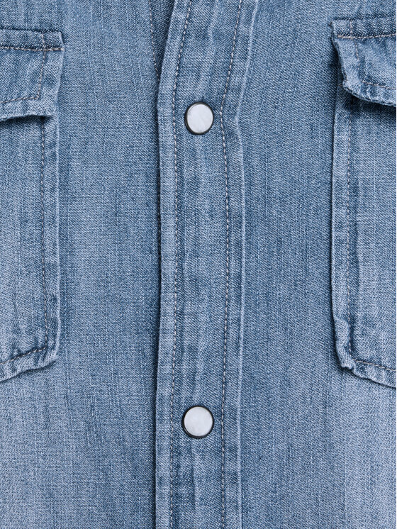 Jack&Jones Jack&Jones Srajca Sheridan 12138115 Modra Slim Fit