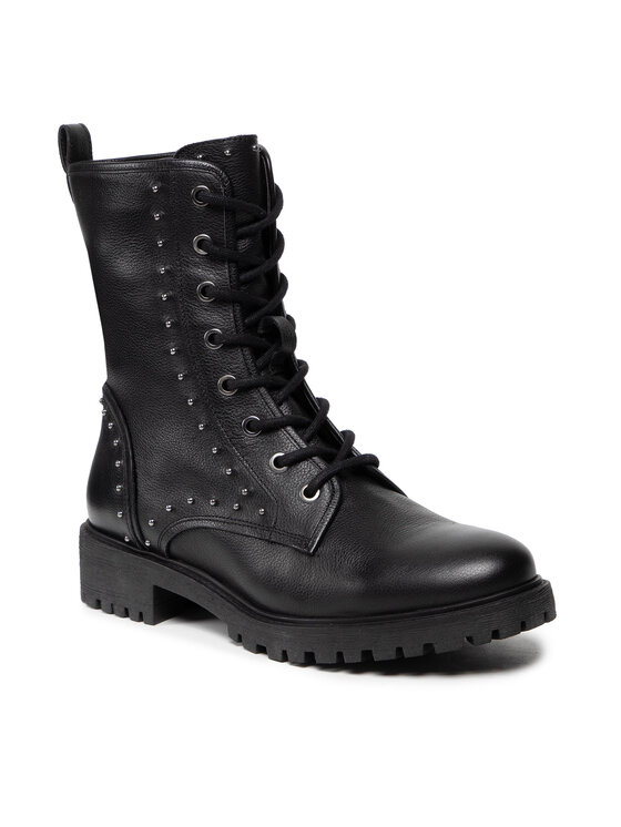 Geox Geox Schnürstiefeletten D Hoara B D16FTB 00046 C9999 Schwarz