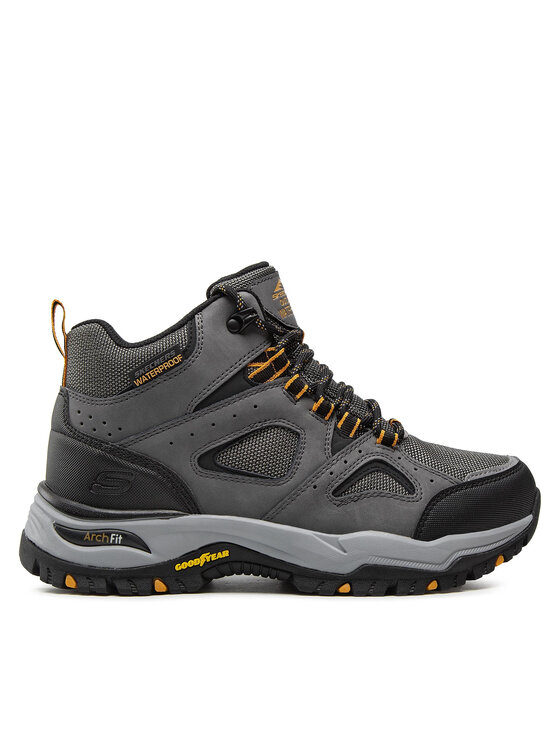 Skechers Skechers Scarponcini Arch Fit Dawson 204628/CHAR Grigio