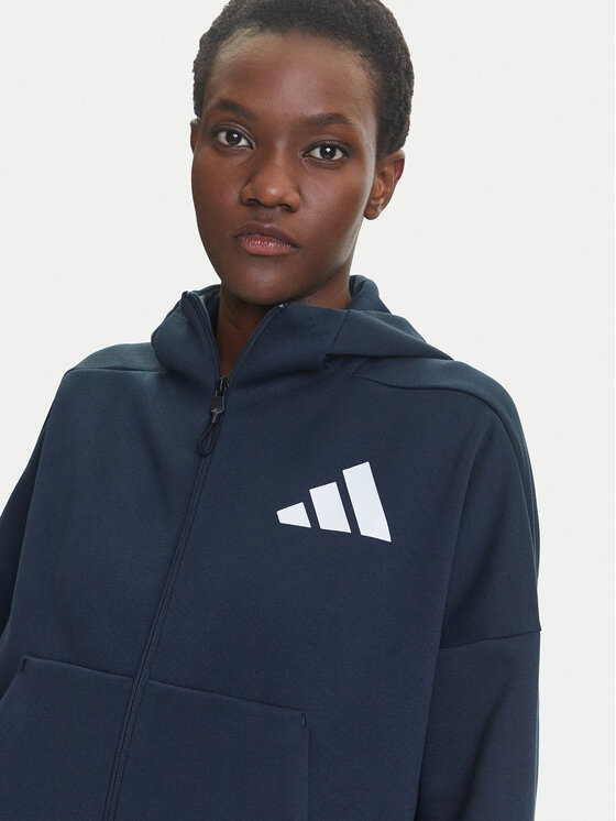 adidas adidas Μπλούζα Z.N.E. JW5320 Σκούρο μπλε Loose Fit