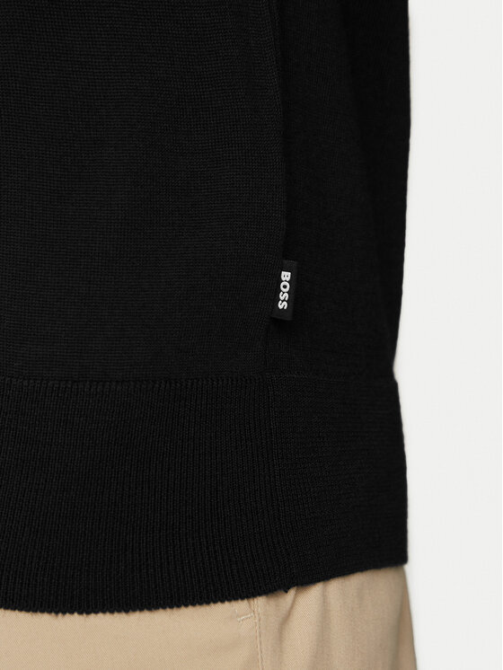 BOSS BOSS Пуловер H-Leno 50565469 Черен Regular Fit