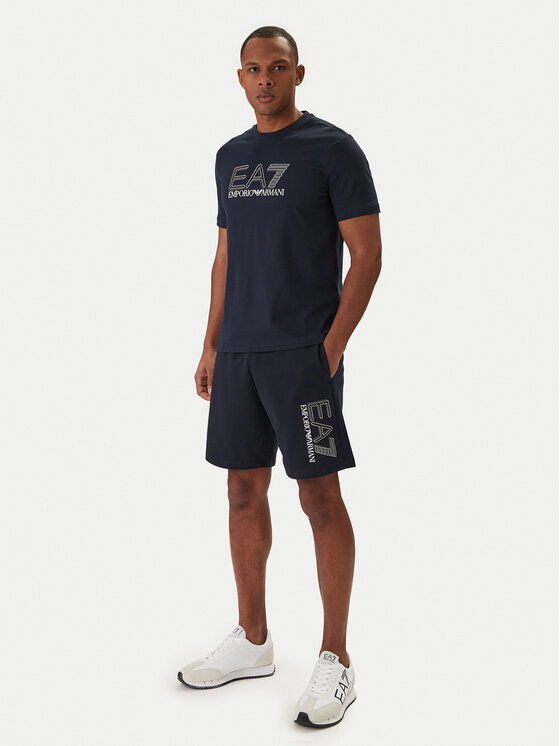 EA7 Emporio Armani EA7 Emporio Armani Pantaloni scurți sport 7M001315 AF13512 Bleumarin Regular Fit
