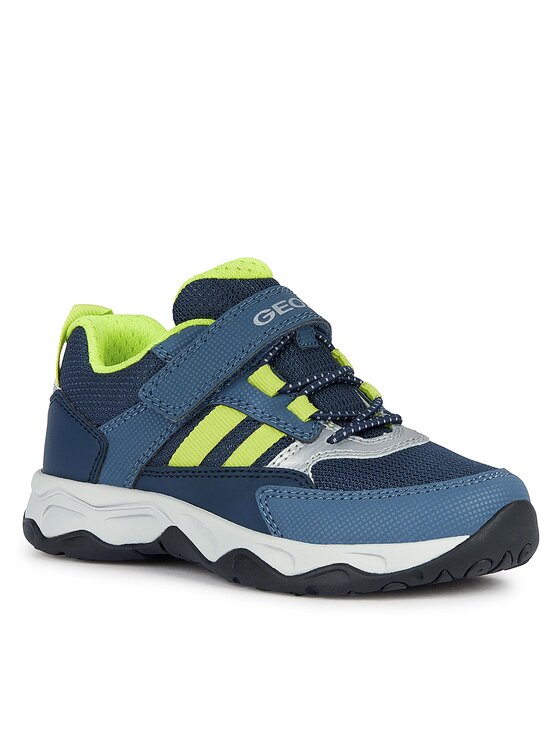 Sneakers Geox J Calco Boy J26CLA 014CE C0749 S Bleumarin