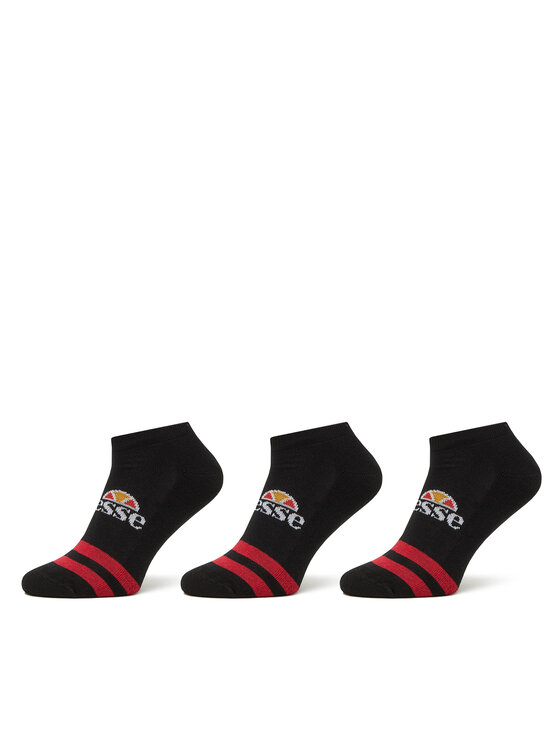 Női 3 pár női bokazokni Ellesse, Fekete, SAAC0876011N