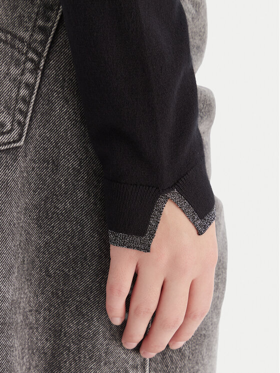 Liu Jo Liu Jo Cardigan MF5225 MS49I Nero Regular Fit