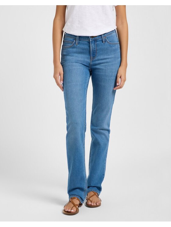 Lee Lee Jeans MARION STRAIGHT Blu Straight Leg