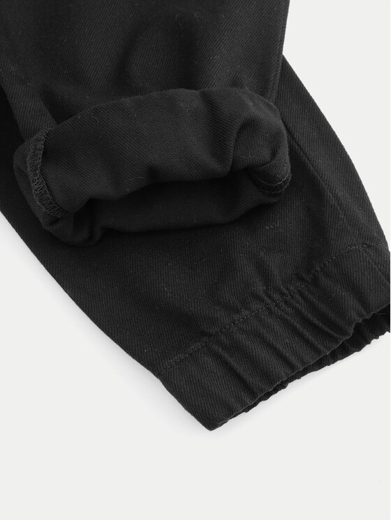 Coccodrillo Coccodrillo Hlače ZC4119101DBJ Crna Slim Fit