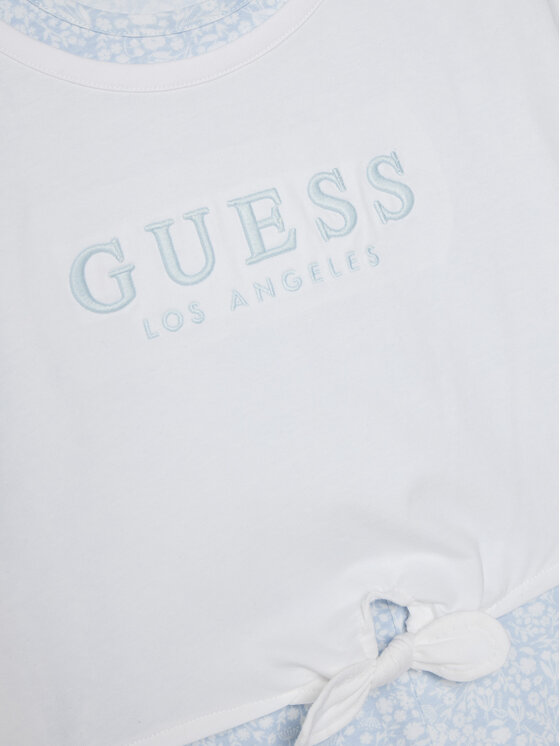 Guess Guess Rochie de zi J5GK13 K6YW4 Alb Regular Fit