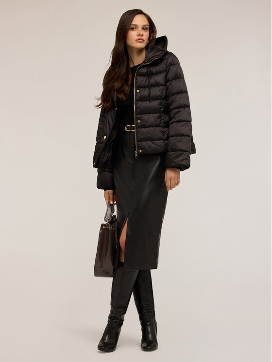 Motivi Motivi Giubbotto piumino F754Q000697N033 Nero Regular Fit