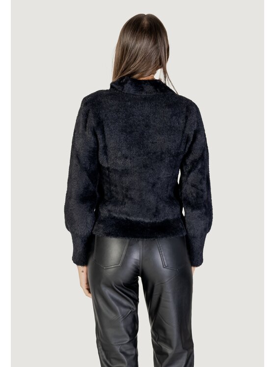 Morgan De Toi Morgan De Toi Cardigan 232-MDOMI Nero Casual Fit