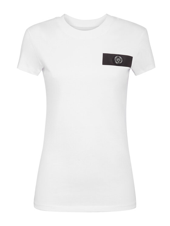 Plein Sport Plein Sport T-Shirt 1595 Biały Regular Fit