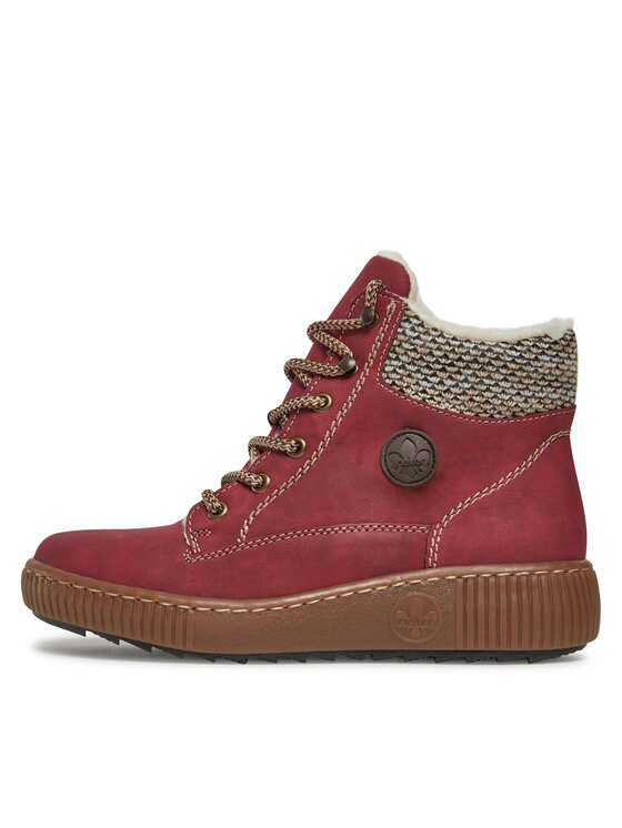 Rieker DAMES Enkellaarzen Z4953, Vrouwen Enkellaarsjes,laarzen,halve laarzen,bootie,plat,Zwart (schwarz / 00),42 EU / 8 UK : Rieker