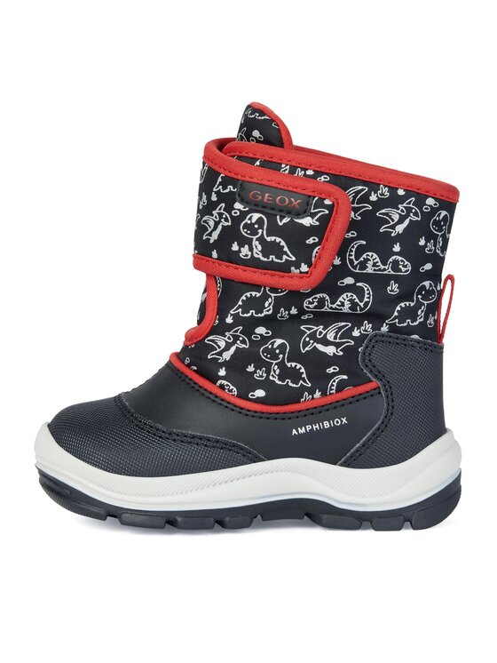 Geox Geox Μπότες Χιονιού B Flanfil Boy B Abx B263VE 0CEFU C0048 M Μαύρο