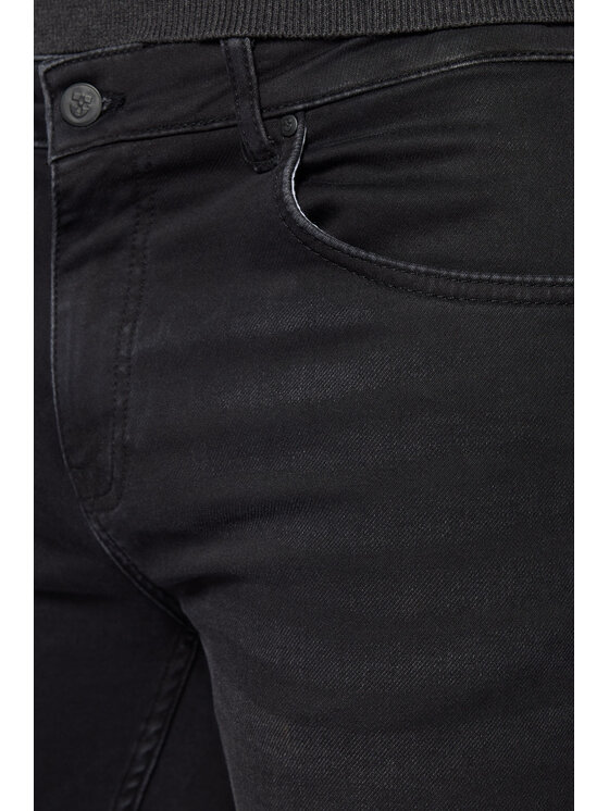 Próchnik Próchnik Jeansy PM7 SP113223000001 Czarny Slim Fit