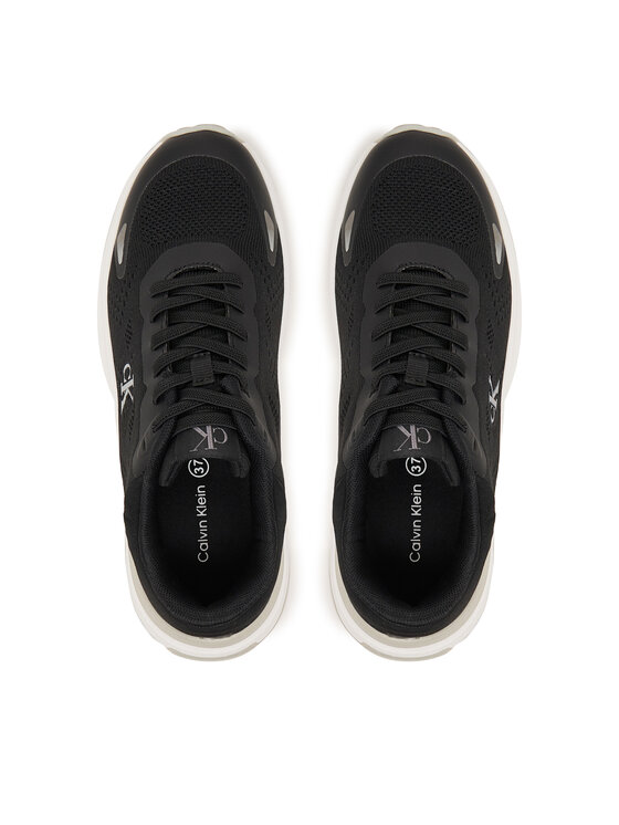 Calvin Klein Calvin Klein Сникърси Low Cut Lace-Up V3X9-83311-1903 D Черен
