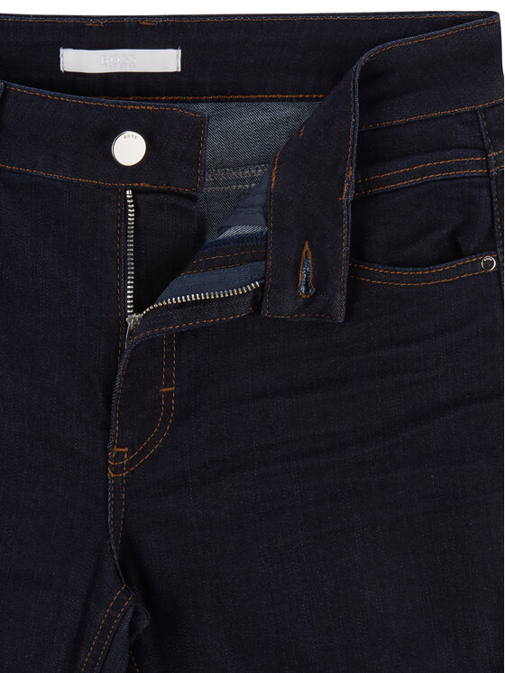BOSS Boss Jeansy 3.0 Slow 50441201 Tmavomodrá Slim Fit