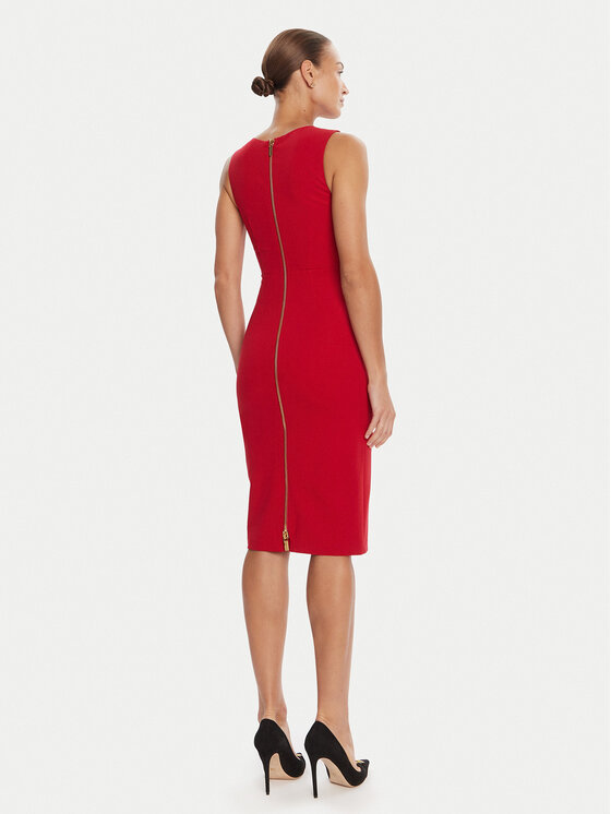 Marciano Guess Marciano Guess Cocktail obleka 5YGK30 7160A Rdeča Slim Fit