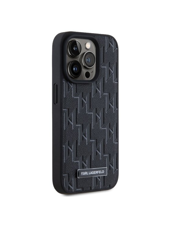 KARL LAGERFELD KARL LAGERFELD Etui na telefon Apple iPhone 15 Pro Czarny