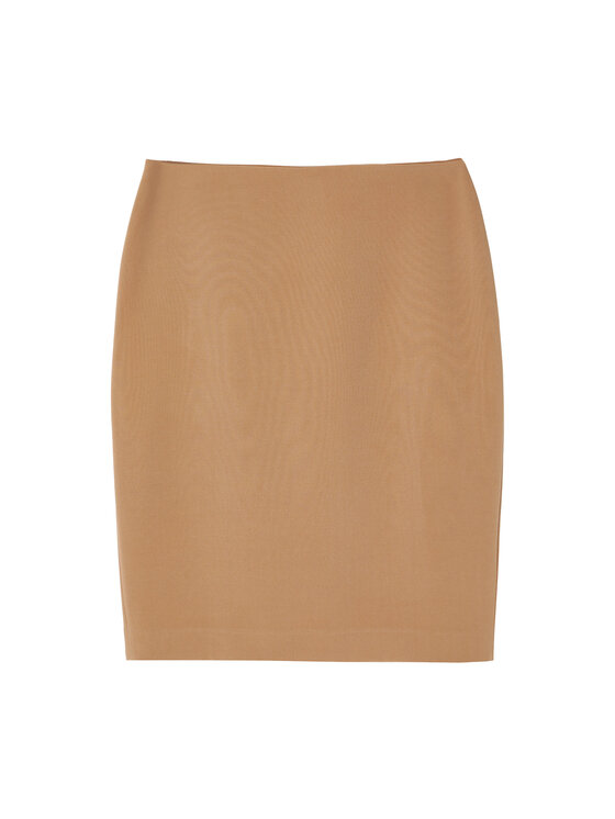 TATUUM TATUUM Spódnica midi MONO 1 Beżowy Close Fit