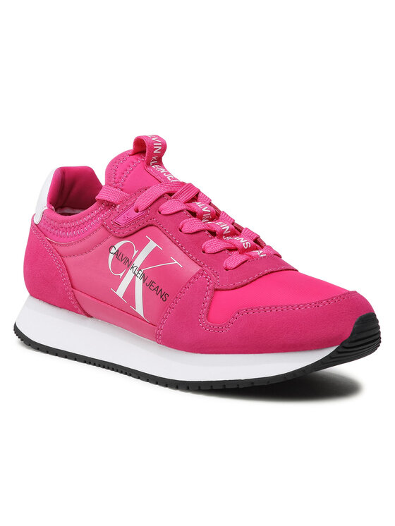 Calvin Klein Jeans Sneakersy Runner YW0YW00075 Różowy
