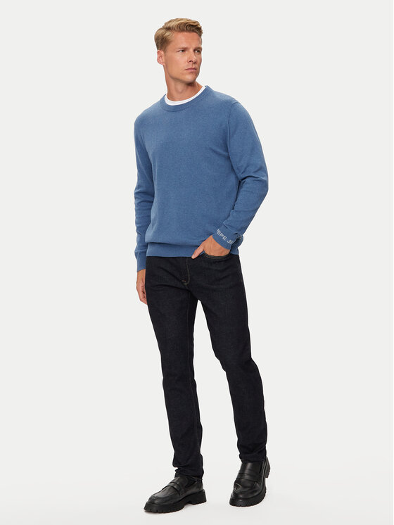Pepe Jeans Pepe Jeans Megztinis New Andre PM702469 Mėlyna Regular Fit
