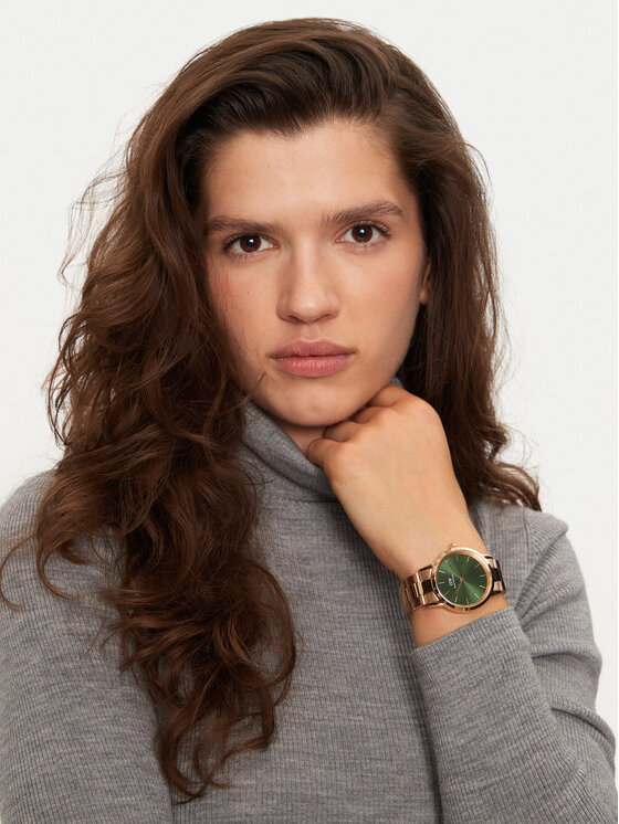 Daniel Wellington Daniel Wellington Ročna ura iconic Emerald DW00100419 Zlata