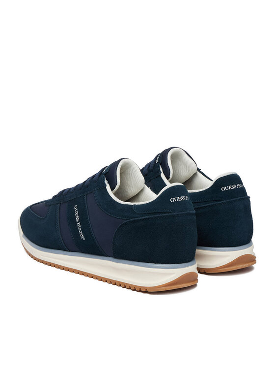 Guess Jeans Guess Jeans Sneakersy EO-DELAND-01 WE Granatowy