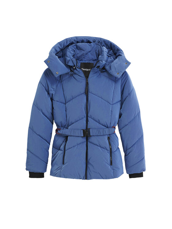 Desigual Desigual Зимно яке Lyn 25WWEW60 Син Regular Fit