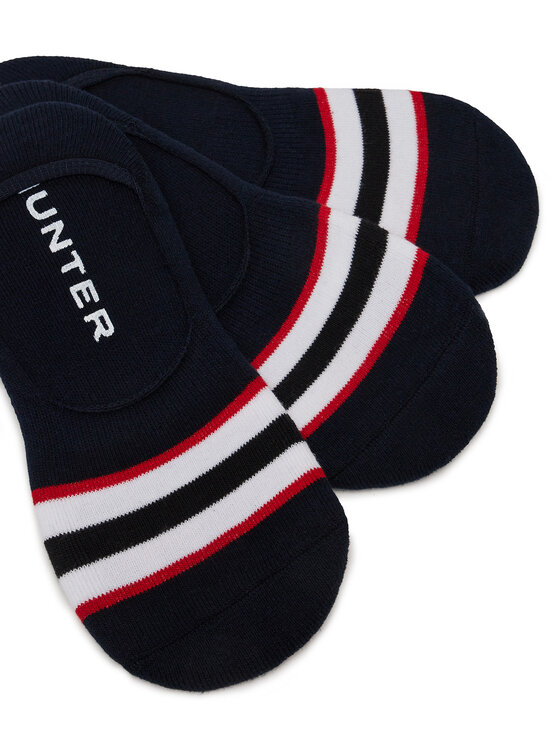 Hunter Hunter Kojinės AS_HUNTER_03S_SS25 (3-PACK) Tamsiai mėlyna