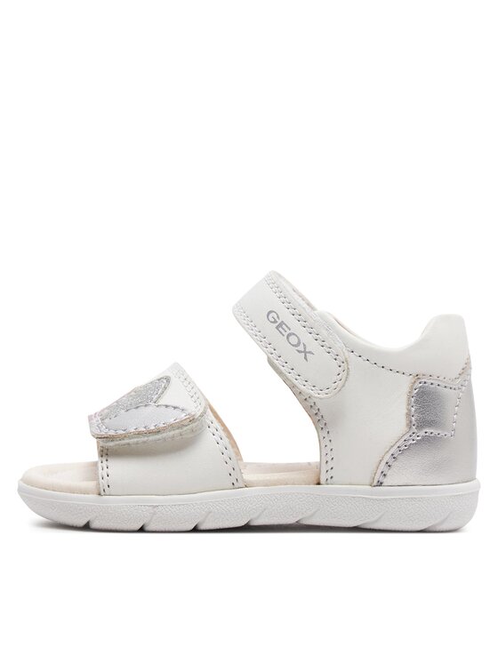 Geox Geox Sandały B Sandal Alul Girl B451YB 085NF C0007 M Biały