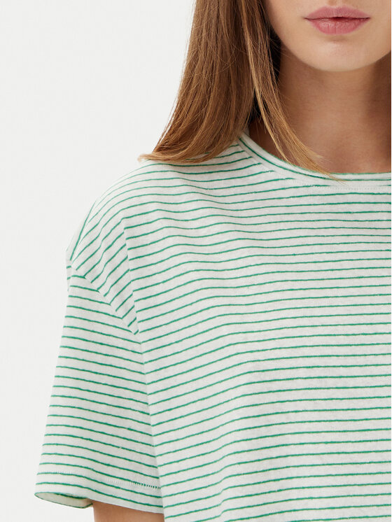Tommy Hilfiger Tommy Hilfiger Tricou WW0WW44553 Verde Regular Fit