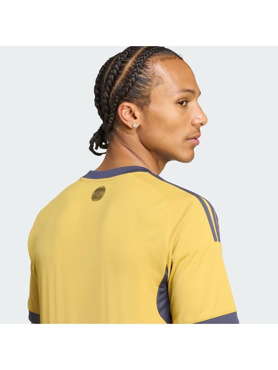 adidas adidas Koszulka techniczna Boca Juniors Żółty Slim Fit