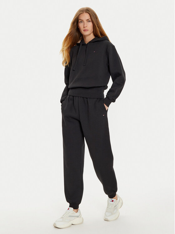 Tommy Hilfiger Tommy Hilfiger Μπλούζα WW0WW44991 Μαύρο Regular Fit